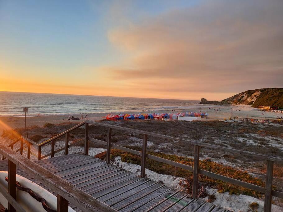 Appartement Nazare Uninterrupted Views And Sounds Of The Sea à Pataias Extérieur photo