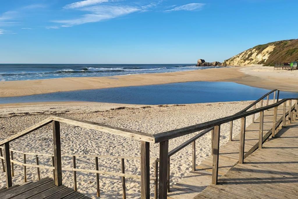 Appartement Nazare Uninterrupted Views And Sounds Of The Sea à Pataias Extérieur photo
