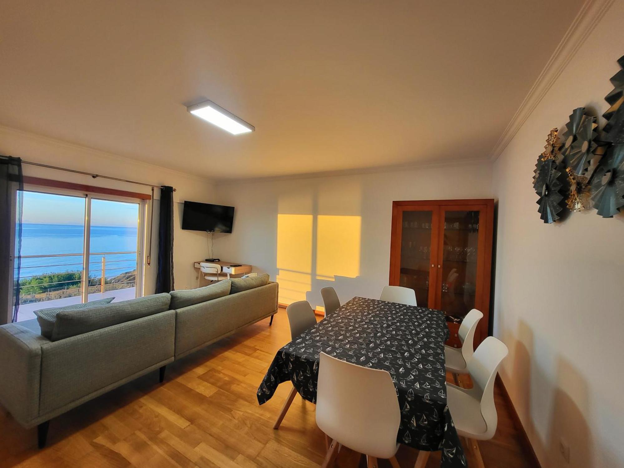 Appartement Nazare Uninterrupted Views And Sounds Of The Sea à Pataias Extérieur photo