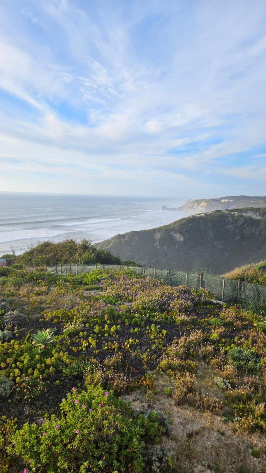 Appartement Nazare Uninterrupted Views And Sounds Of The Sea à Pataias Extérieur photo